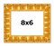 8x6 Bamboo Picture Frame with UV-Resistant Acrylic & Acid Free Backing, Available in 4 Finishes - Brown, Black, Gold, and Natural
